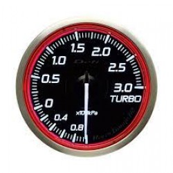 DEFI 60MM SI Turbo 300kPa Gauge Red 60MM