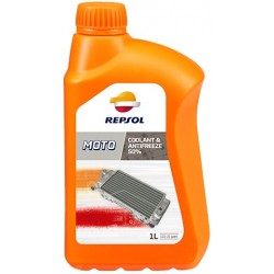 REPSOL MOTO COOLANT & ANTIFREEZE 50% 1L