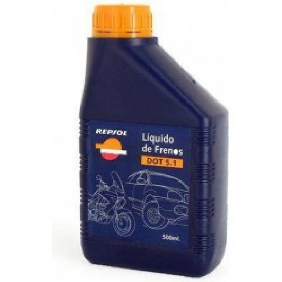 REPSOL MOTO BRAKE FLUID DOT 5.1 0,5L